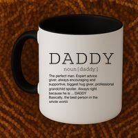 Daddy Definition Noun Grandpa Grandparents Day Funny Gift Coffee Mug thumb 2