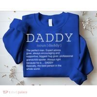 Daddy Definition Noun Grandpa Grandparents Day Funny Gift Sweatshirt thumb 2