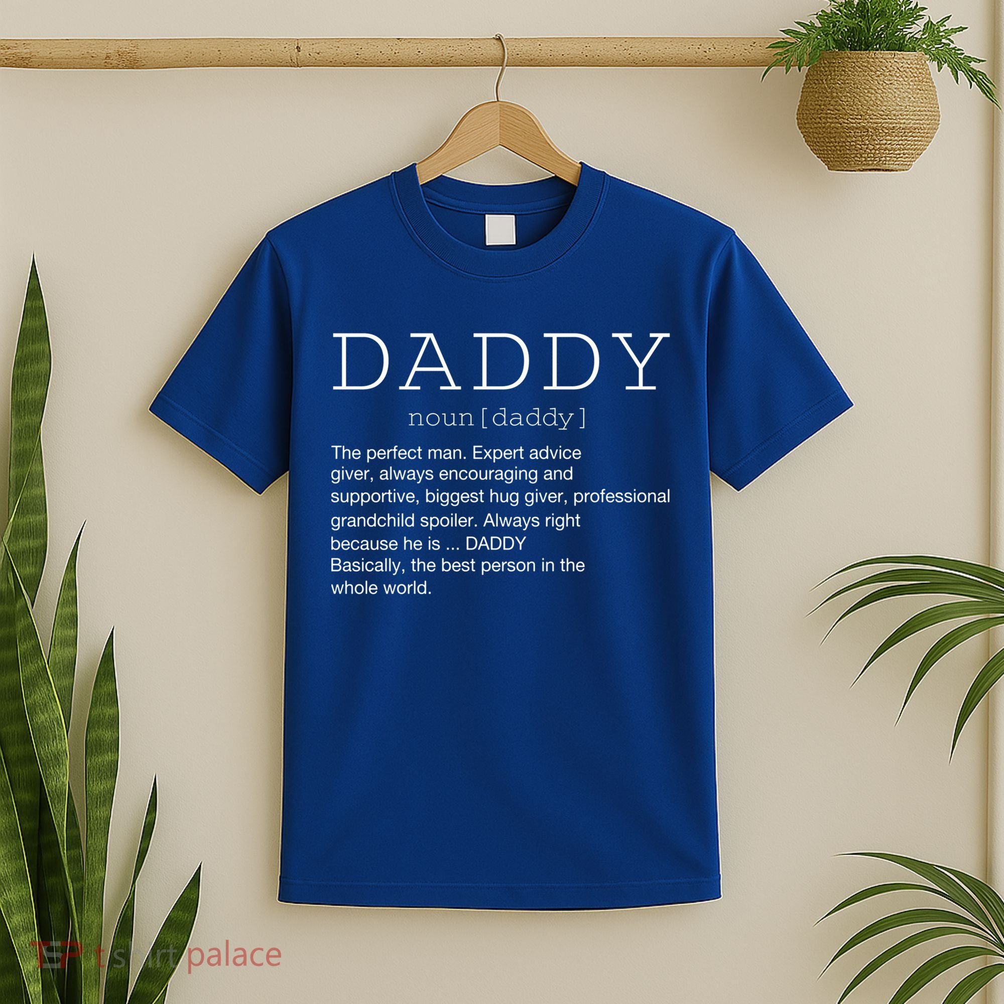 Daddy Definition Noun Grandpa Grandparents Day Funny Gift T-Shirt