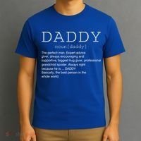 Daddy Definition Noun Grandpa Grandparents Day Funny Gift T-Shirt thumb 3