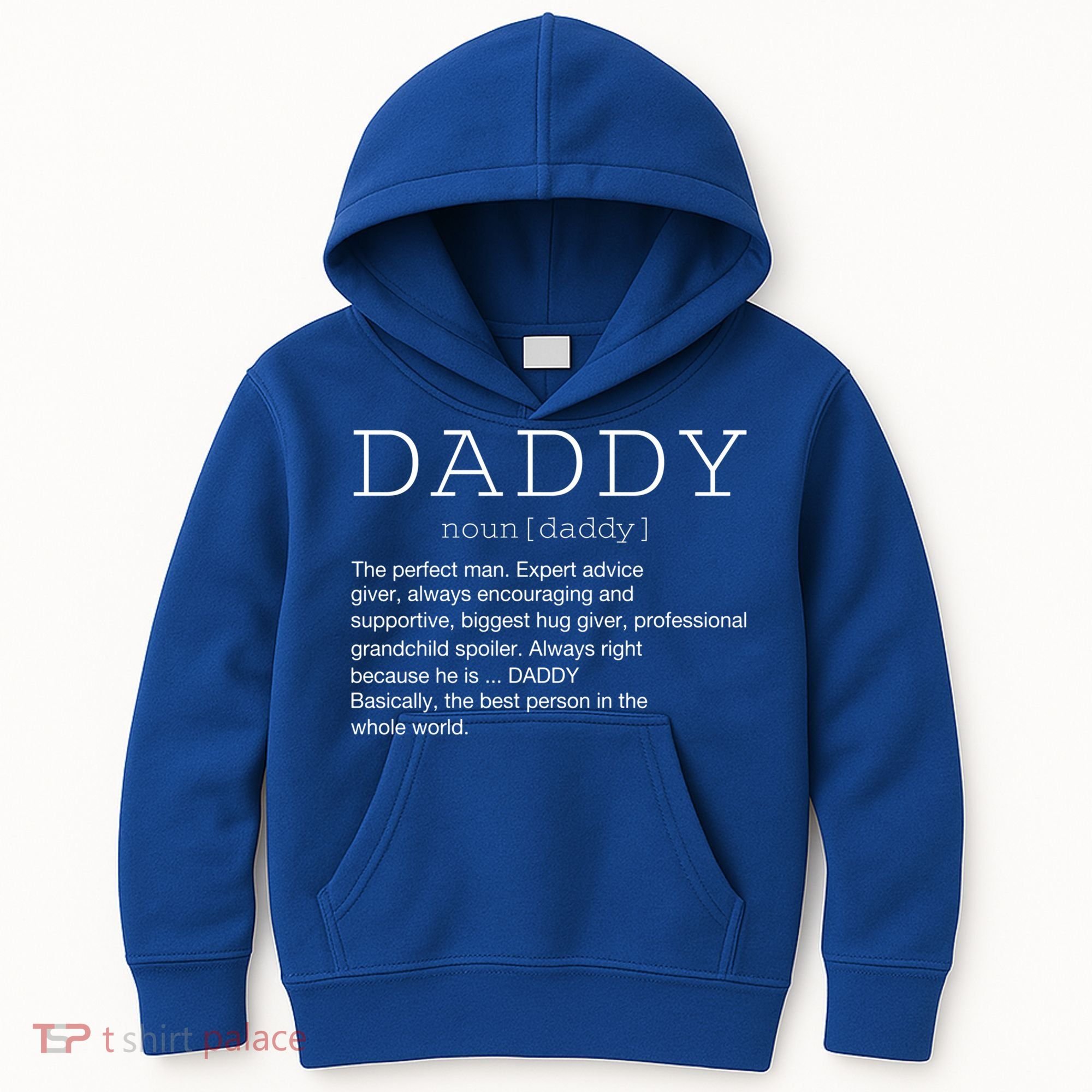 Daddy Definition Noun Grandpa Grandparents Day Funny Gift Kids Hoodie