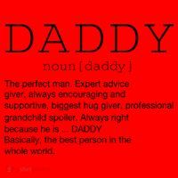 Daddy Definition Noun Grandpa Grandparents Day Funny Gift Santa Hat thumb 1