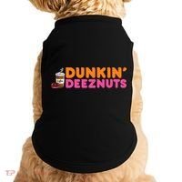 Dunkin Deez Nuts Funny Dunkin Deeznuts Coffee Lover Doggie Tank thumb 0