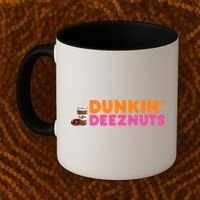 Dunkin Deez Nuts Funny Dunkin Deeznuts Coffee Lover Coffee Mug thumb 2