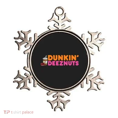 Dunkin Deez Nuts Funny Dunkin Deeznuts Coffee Lover Ornament