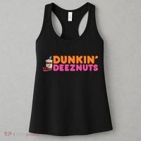 Dunkin Deez Nuts Funny Dunkin Deeznuts Coffee Lover Women's Tank Top thumb 3