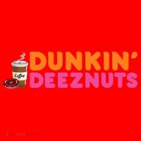 Dunkin Deez Nuts Funny Dunkin Deeznuts Coffee Lover Santa Hat thumb 1