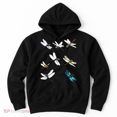 Dragonfly Dragonflies Natural Mosquito Repellent Biting Bugs Hoodie