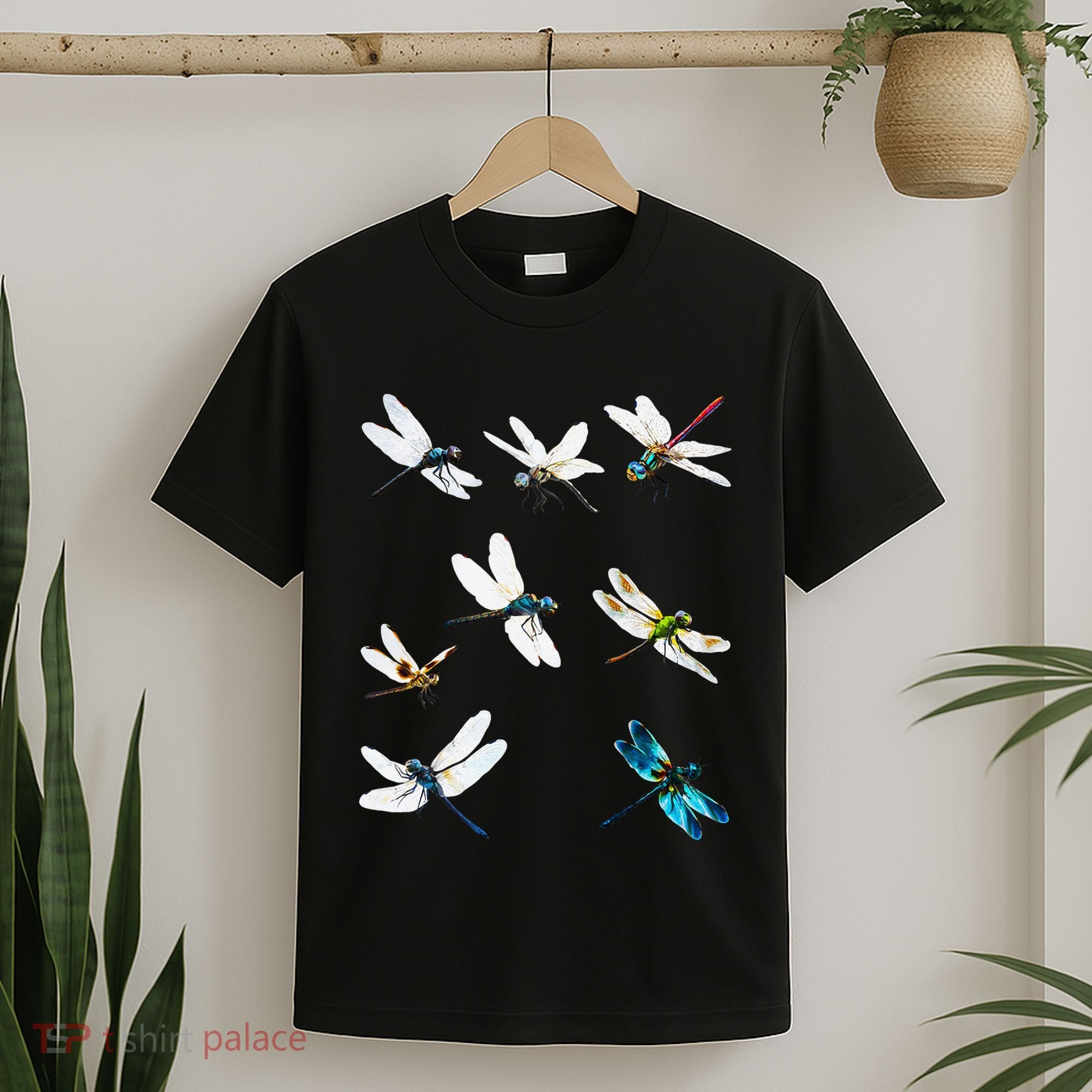 Dragonfly Dragonflies Natural Mosquito Repellent Biting Bugs T-Shirt