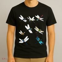 Dragonfly Dragonflies Natural Mosquito Repellent Biting Bugs T-Shirt thumb 3