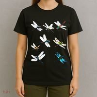 Dragonfly Dragonflies Natural Mosquito Repellent Biting Bugs T-Shirt thumb 4