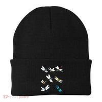 Dragonfly Dragonflies Natural Mosquito Repellent Biting Bugs Beanie thumb 0
