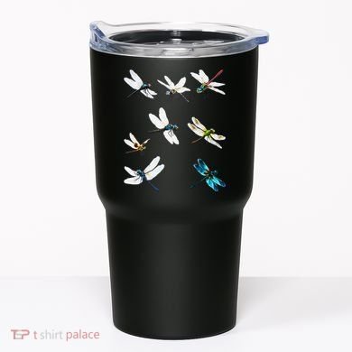 Dragonfly Dragonflies Natural Mosquito Repellent Biting Bugs Tumbler