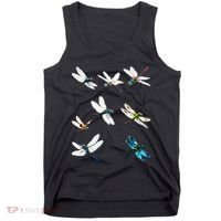Dragonfly Dragonflies Natural Mosquito Repellent Biting Bugs Tank Top thumb 0