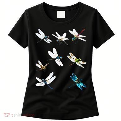 Dragonfly Dragonflies Natural Mosquito Repellent Biting Bugs Women's T-Shirt