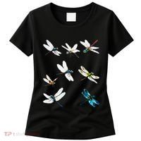 Dragonfly Dragonflies Natural Mosquito Repellent Biting Bugs Women's T-Shirt thumb 0