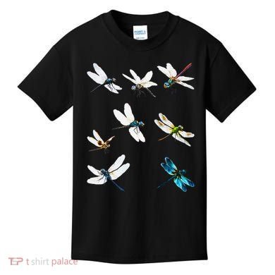 Dragonfly Dragonflies Natural Mosquito Repellent Biting Bugs Kids T-Shirt