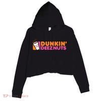 Dunkin Deez Nuts Dunkin Deeznuts Crop Fleece Hoodie thumb 0