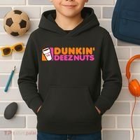 Dunkin Deez Nuts Dunkin Deeznuts Kids Hoodie thumb 2