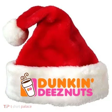 Dunkin Deez Nuts Dunkin Deeznuts Santa Hat