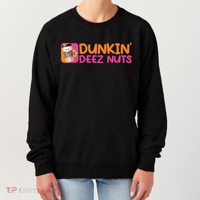 Dunkin Deez Nuts Coffee Bag Women's Sweatshirt