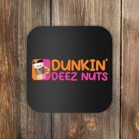 Dunkin Deez Nuts Coffee Bag Coaster thumb 0