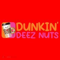 Dunkin Deez Nuts Coffee Bag Santa Hat thumb 1