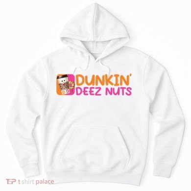 Dunkin Deez Nuts Coffee Bag Hoodie