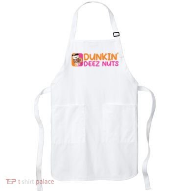 Dunkin Deez Nuts Coffee Bag Apron