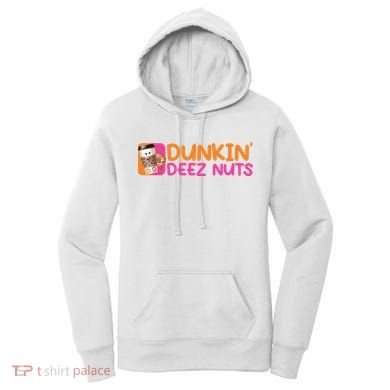 Dunkin Deez Nuts Coffee Bag Women's Hoodie