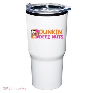 Dunkin Deez Nuts Coffee Bag Tumbler
