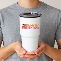 Dunkin Deez Nuts Coffee Bag Tumbler thumb 2