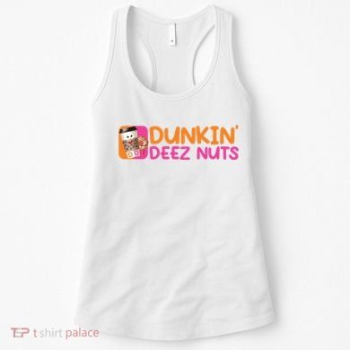 Dunkin Deez Nuts Coffee Bag Women's Tank Top