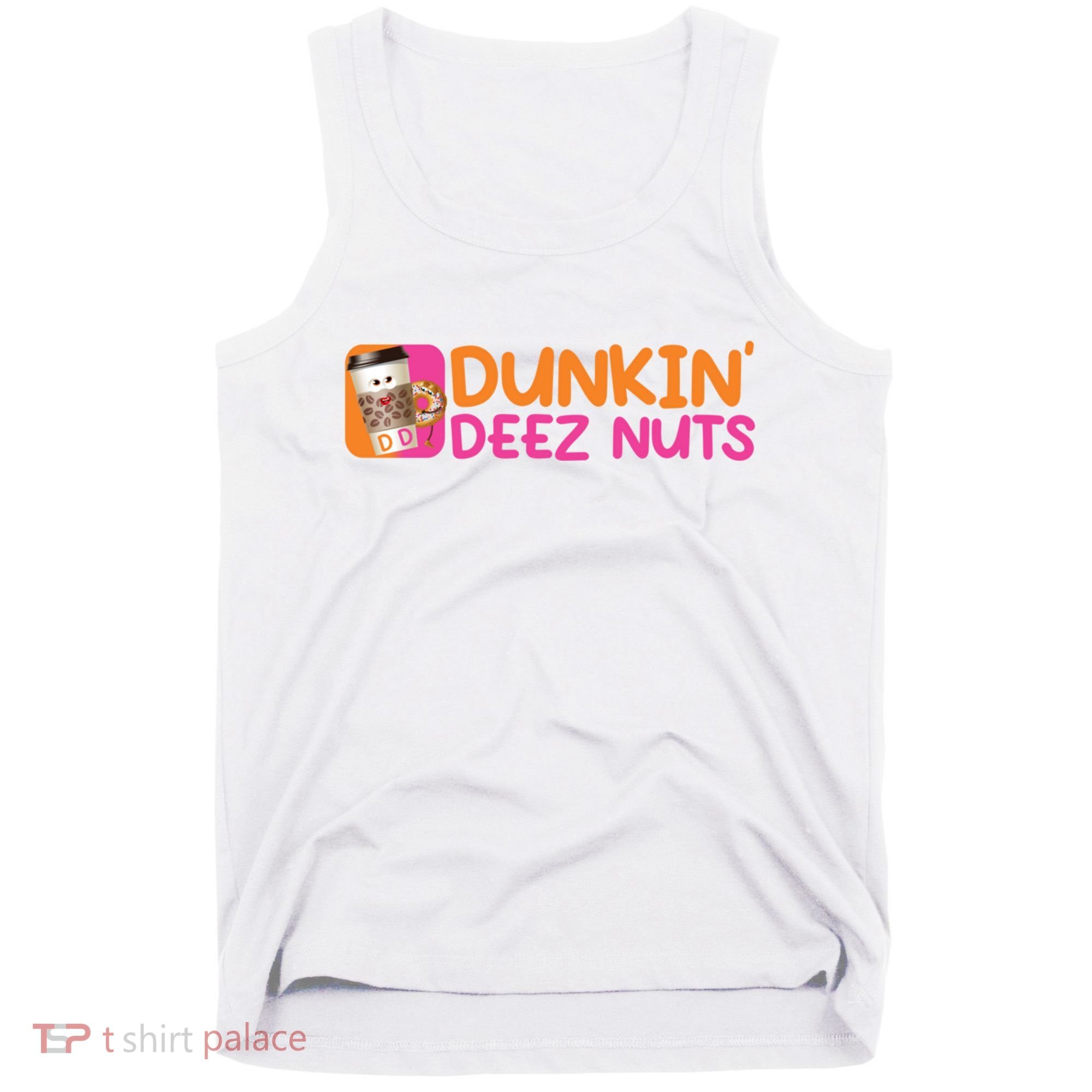 Dunkin Deez Nuts Coffee Bag Tank Top