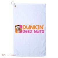 Dunkin Deez Nuts Coffee Bag Golf Towel thumb 0