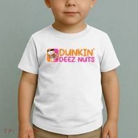 Dunkin Deez Nuts Coffee Bag Toddler T-Shirt thumb 2