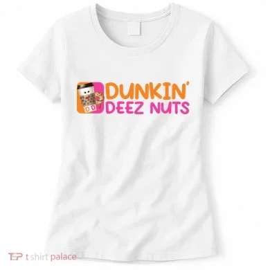 Dunkin Deez Nuts Coffee Bag Women's T-Shirt