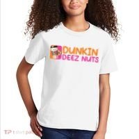 Dunkin Deez Nuts Coffee Bag Kids T-Shirt thumb 2