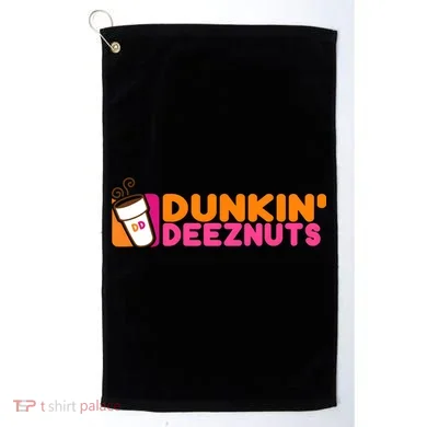 Dunkin Deez Nuts Dunkin Deeznuts Golf Towel