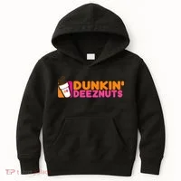 Dunkin Deez Nuts Dunkin Deeznuts Kids Hoodie thumb 0