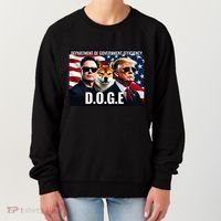 Doge Department Of Government Efficiency Women's Sweatshirt thumb 0