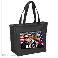 Doge Department Of Government Efficiency Tote Bag thumb 2