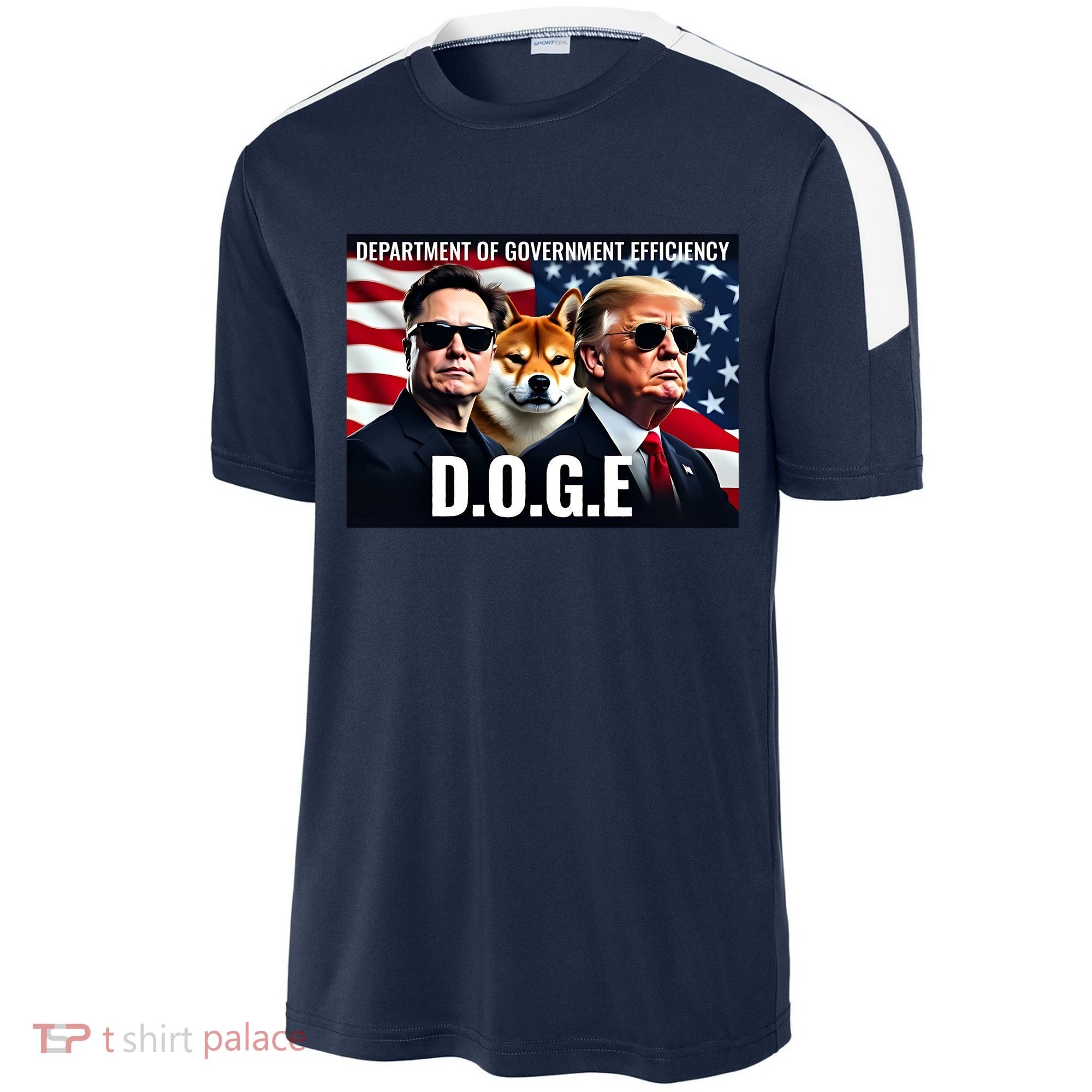 Doge Department Of Government Efficiency Sport-Tek Competitor United Soccer Jersey