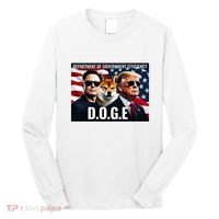 Doge Department Of Government Efficiency Long Sleeve Shirt thumb 0