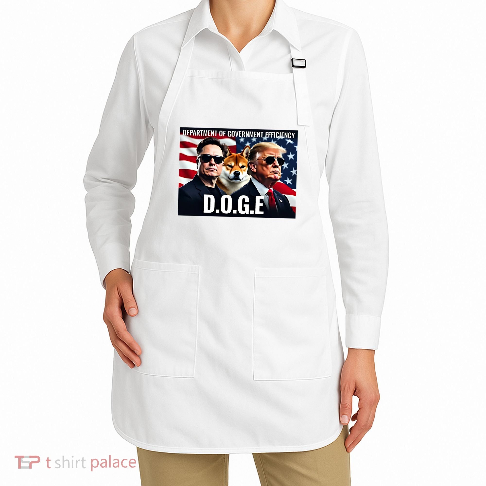 Doge Department Of Government Efficiency Apron