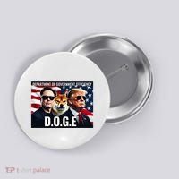Doge Department Of Government Efficiency Button thumb 0