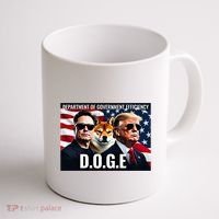 Doge Department Of Government Efficiency Coffee Mug thumb 1