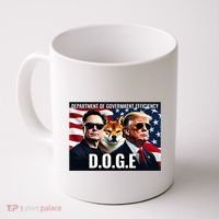 Doge Department Of Government Efficiency Coffee Mug thumb 0
