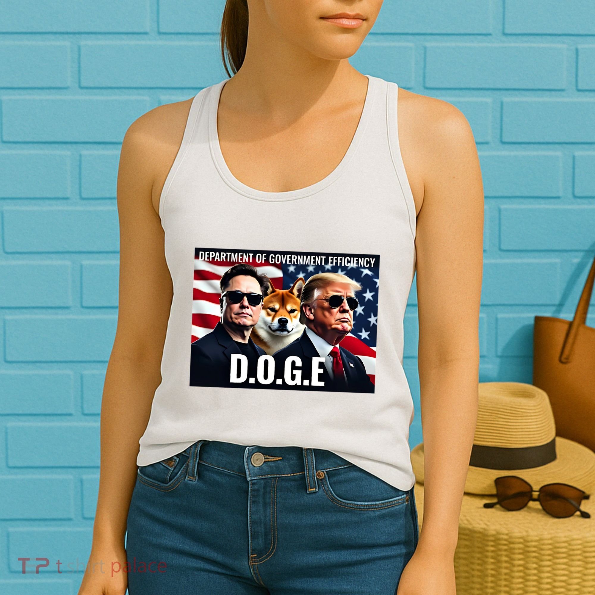 Doge Department Of Government Efficiency Women's Tank Top