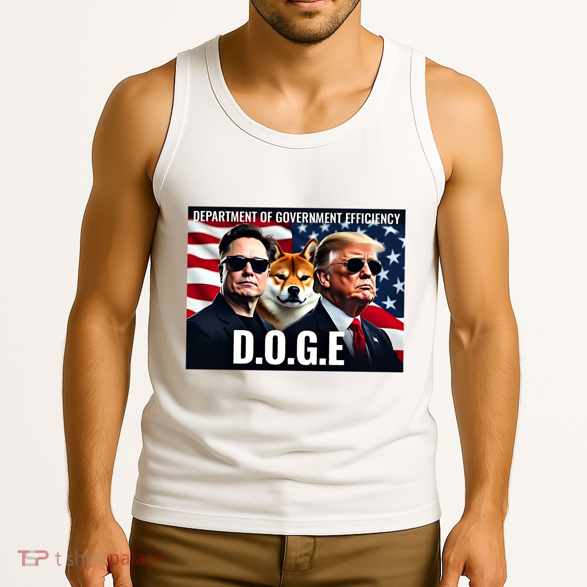 Doge Department Of Government Efficiency Tank Top